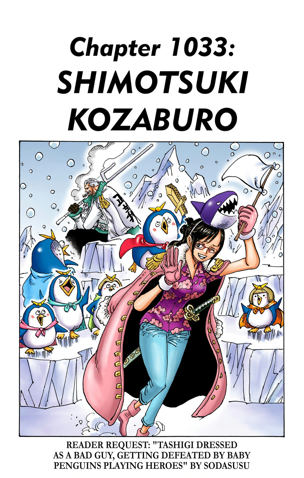 One Piece Digital Colored Chapter 1033 image 01